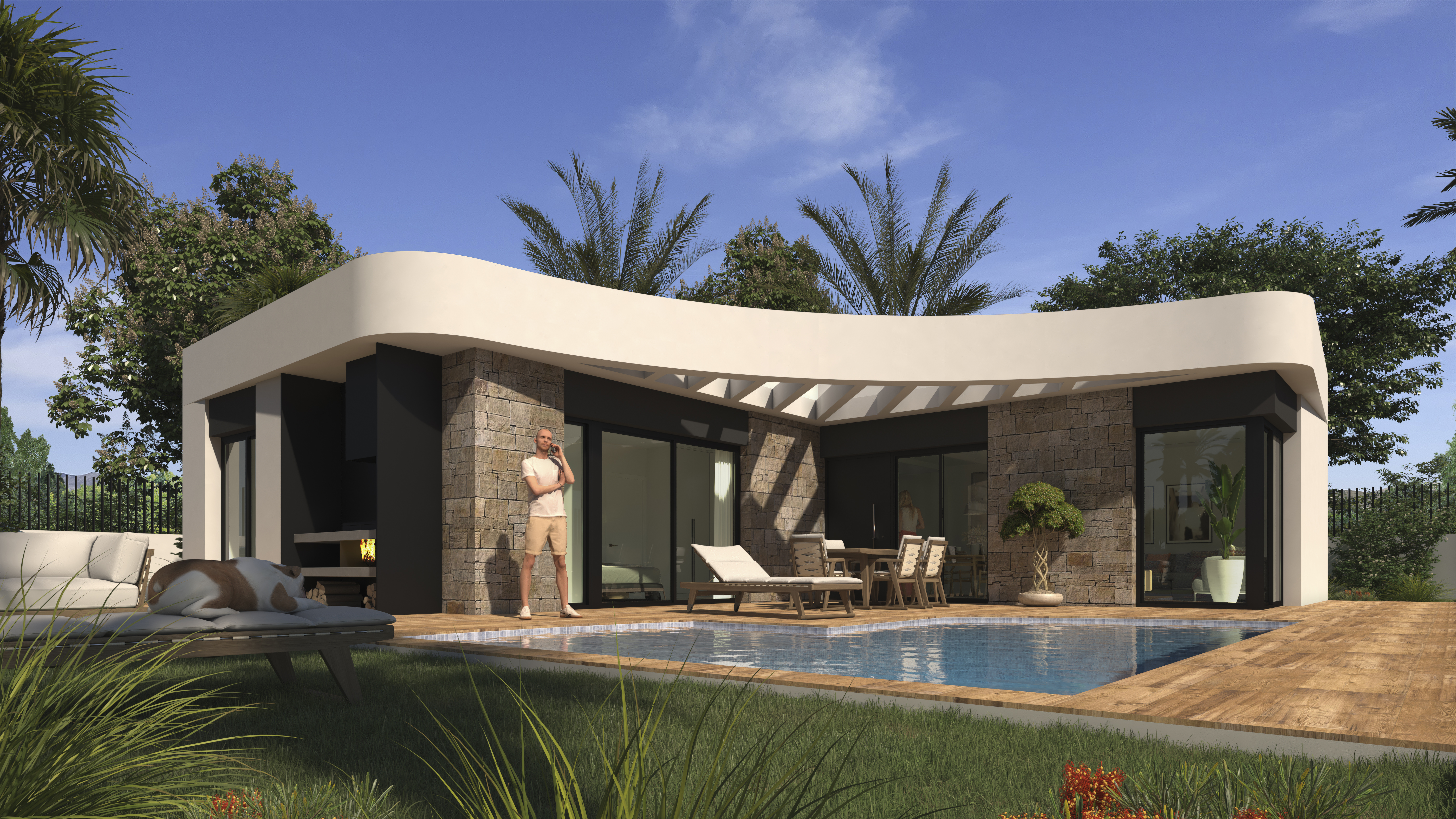 Villas nuevas en La Herrada